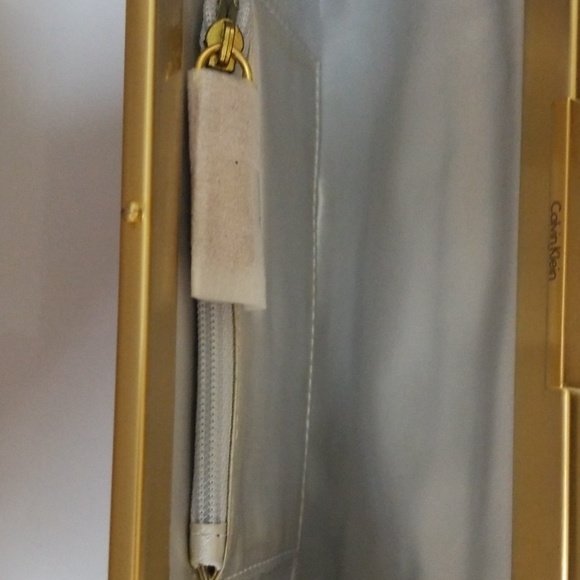 Calvin Klein Orange Clutch - Picture 2 of 3